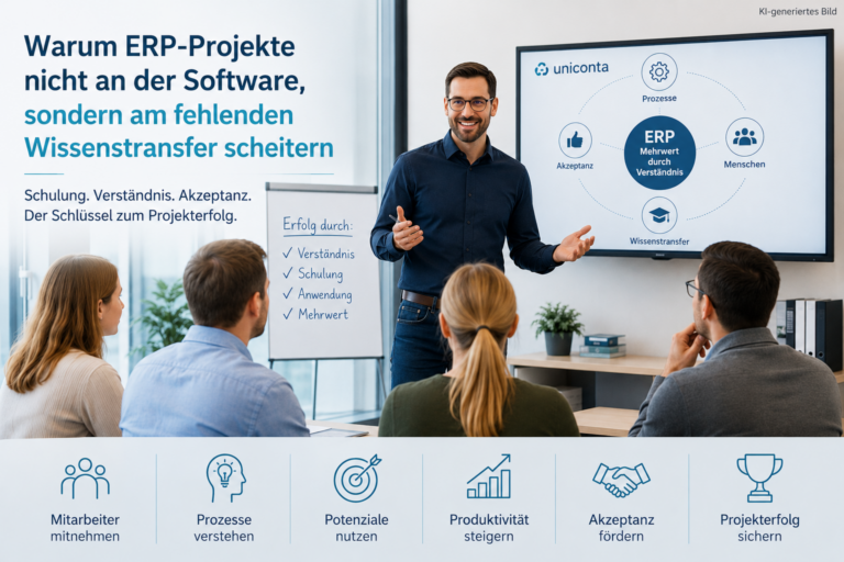 ERP-Schulung und Wissenstransfer mit Uniconta