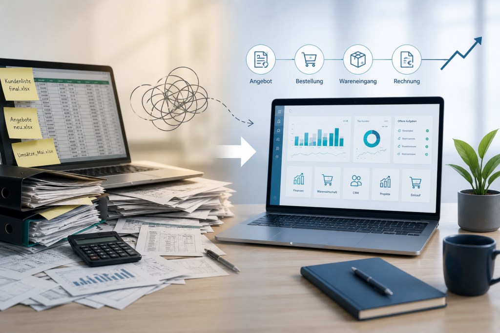 Start-up-Team plant digitale Geschäftsprozesse mit Uniconta Cloud ERP statt Excel-Tabellen.
